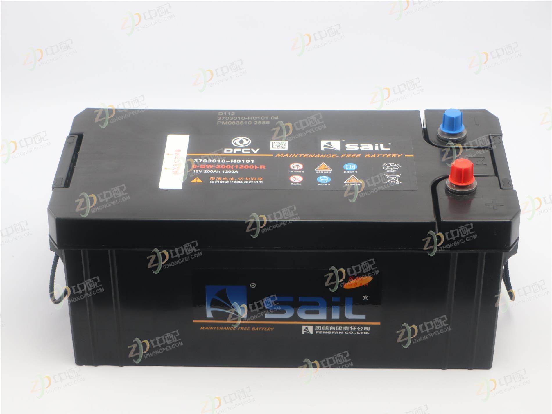 Original Factory Production Battery 3703010-H0101 For Dongfeng Tianlong flagship